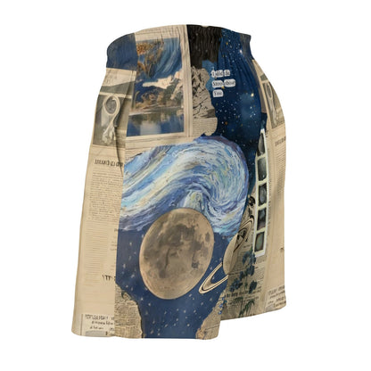 Across The Ocean And Stars Geek Shorts