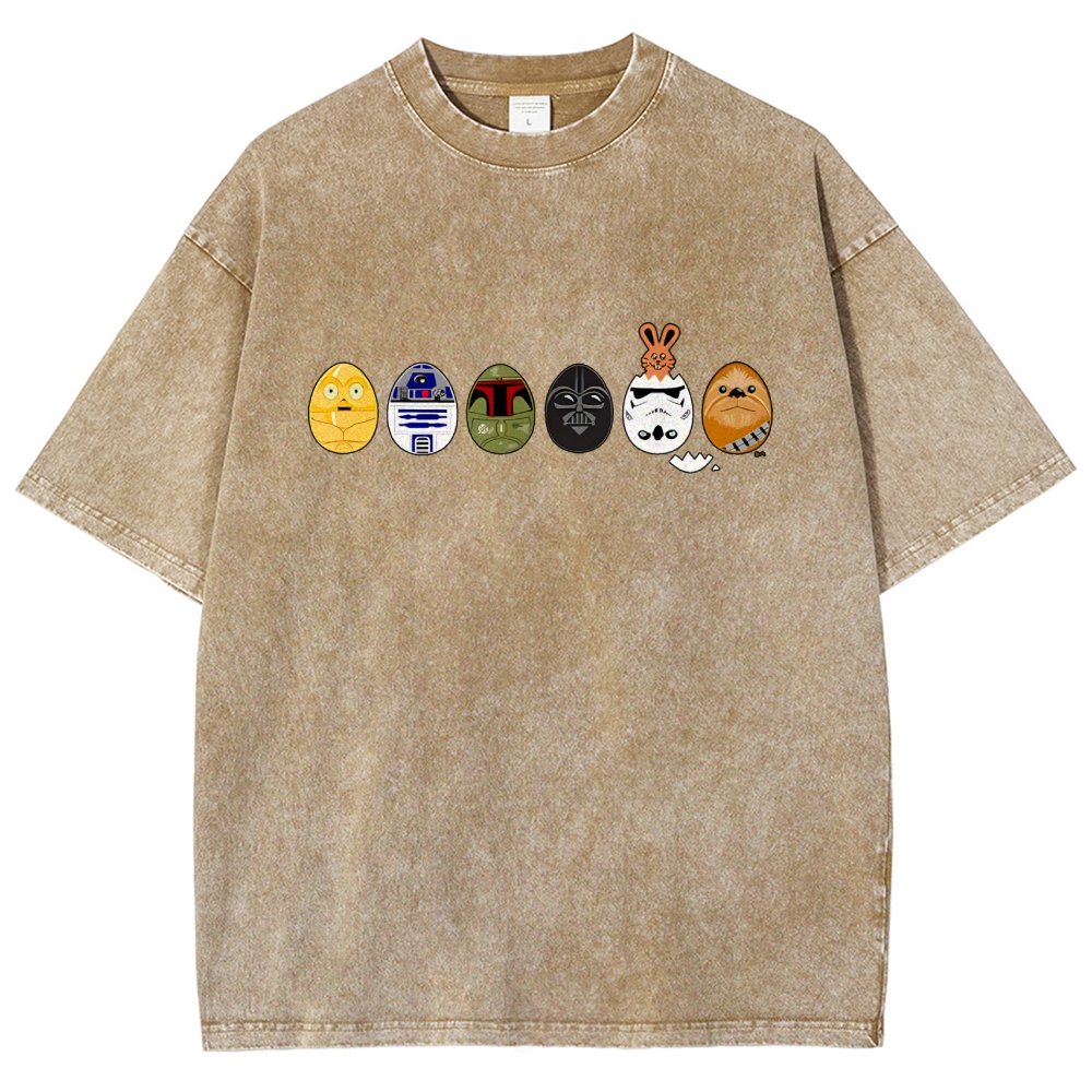 Easter Egg Vintage Distressed T-shirt