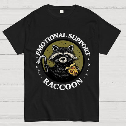Emotional Support Raccoon Geek T-Shirt