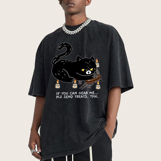 Send Treats Thx Vintage Distressed T-shirt