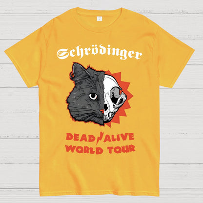 Schrodinger -Dead   Alive World Tour Geek T-Shirt