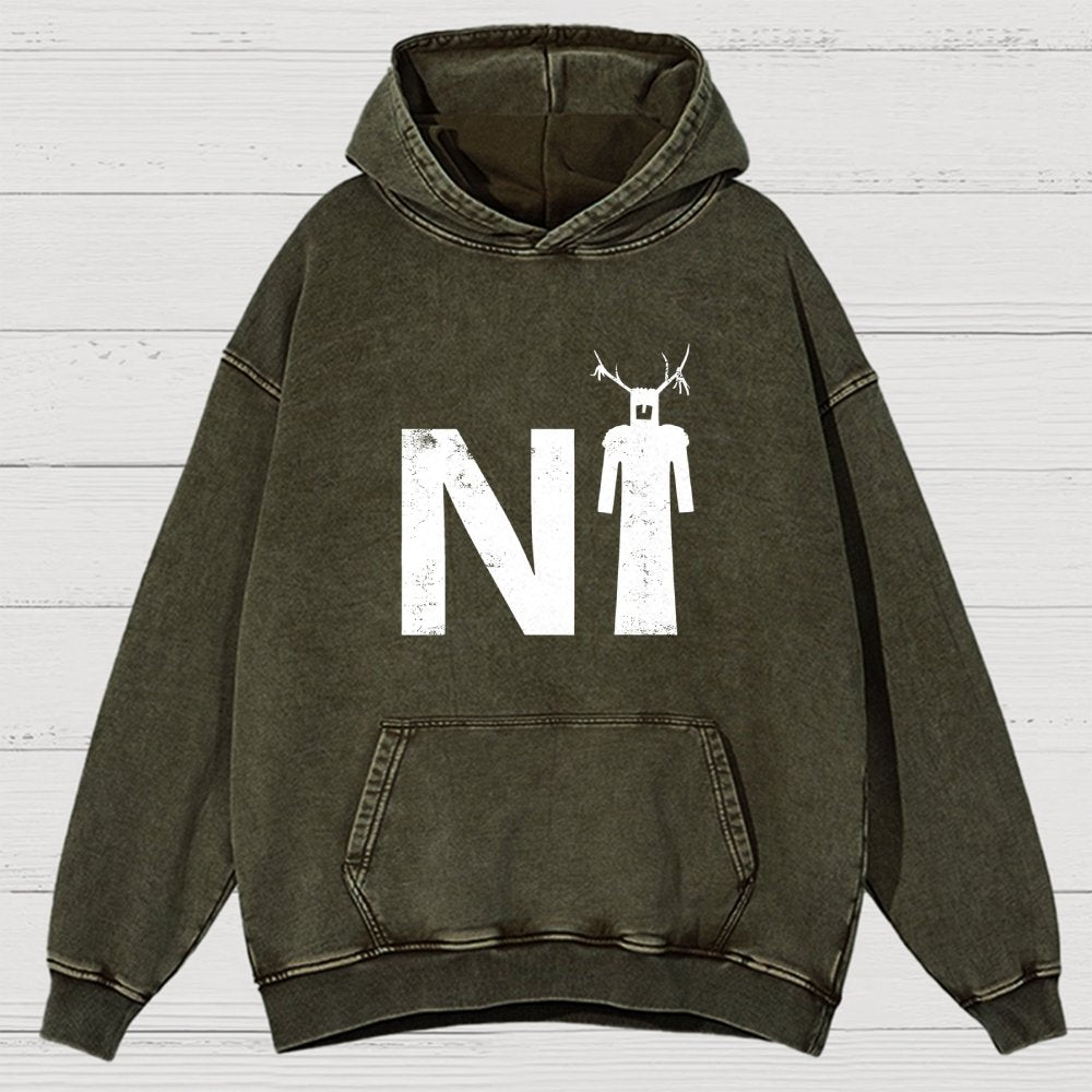 The Knights Who Say... Vintage Distressed Hoodie
