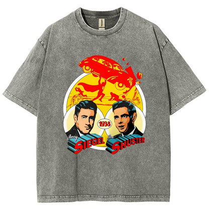 Super History Vintage Distressed T-shirt