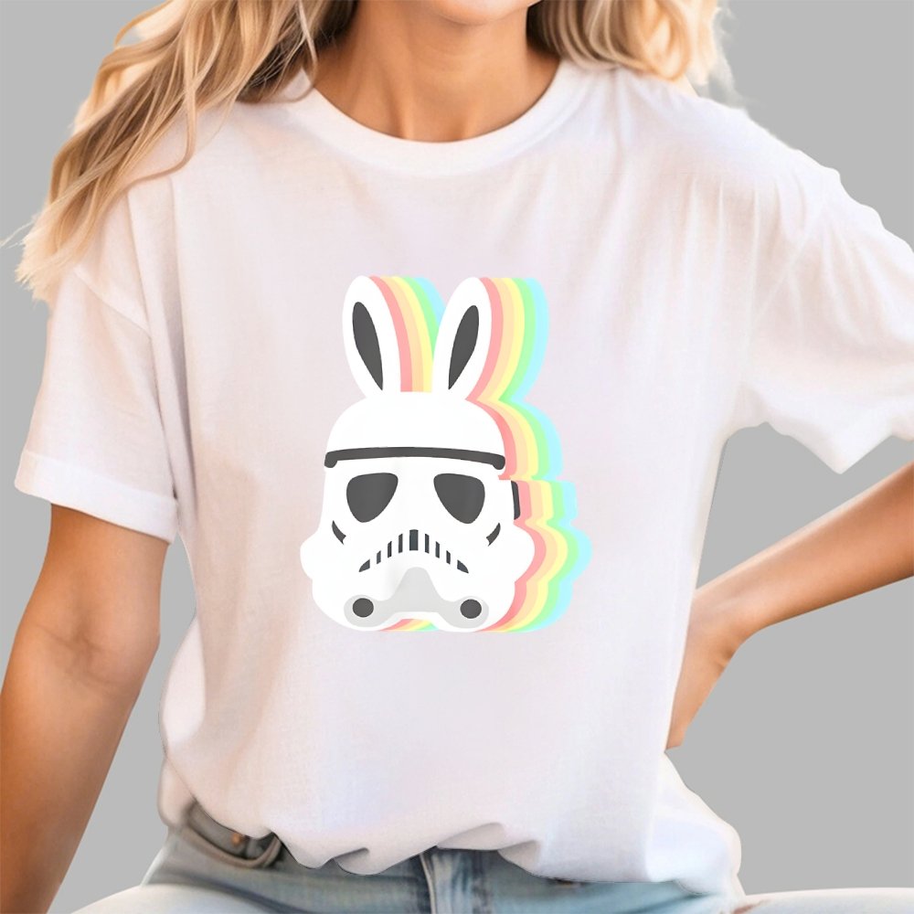 Easter Robotic Bunny Geek T-Shirt