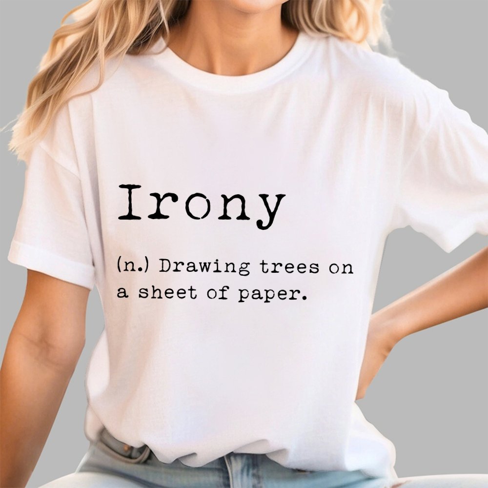 Irony Geek T-Shirt