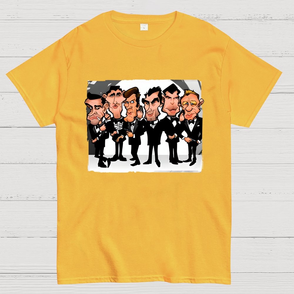 Six Faces One Spy Geek T-Shirt