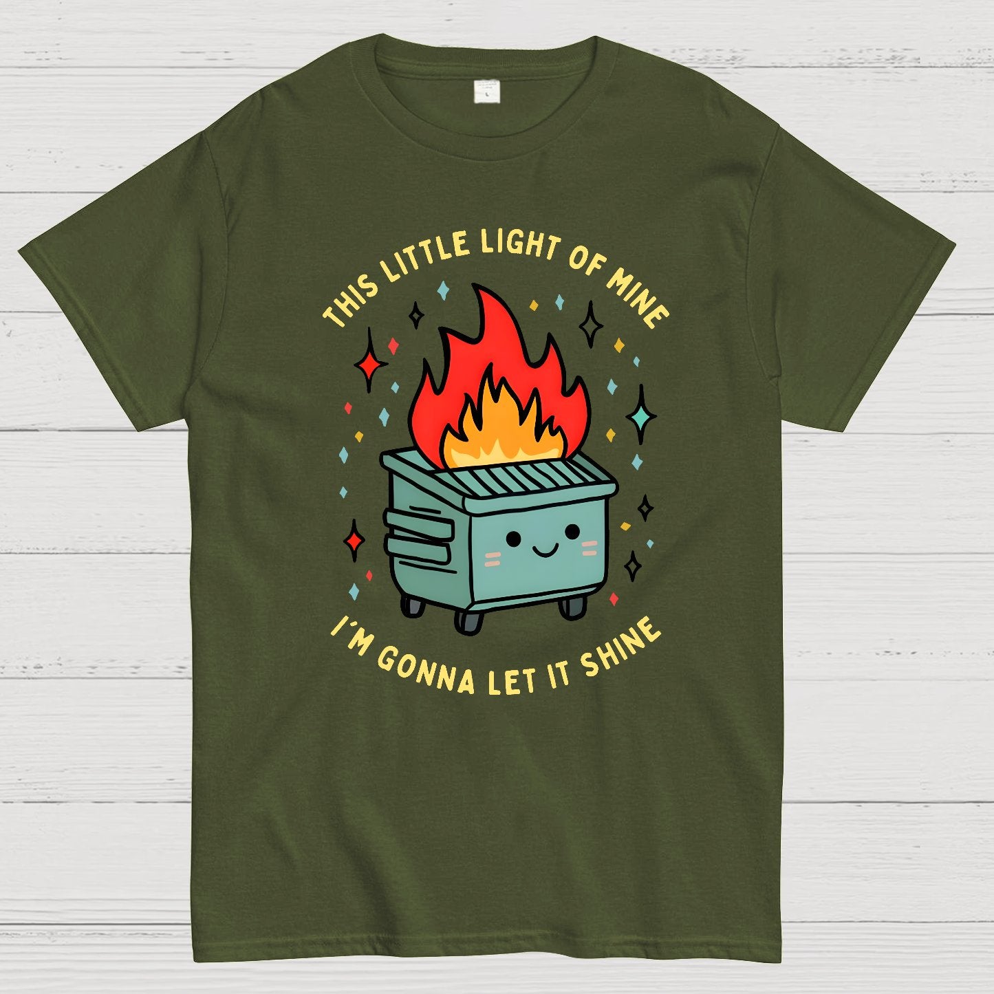 This Little Light of Mine I'm Gonna Let It Shine Geek T-Shirt