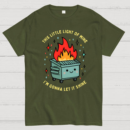 This Little Light of Mine I'm Gonna Let It Shine Geek T-Shirt