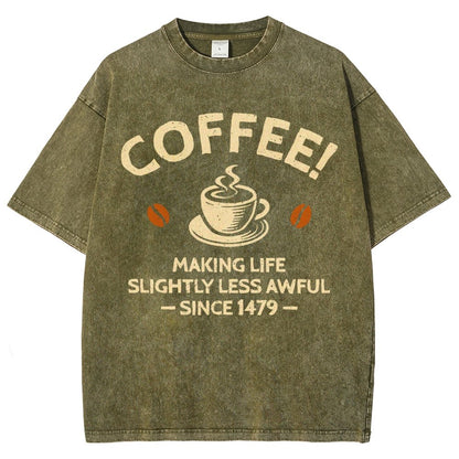 Slightly Less Awful Vintage Distressed T-shirt