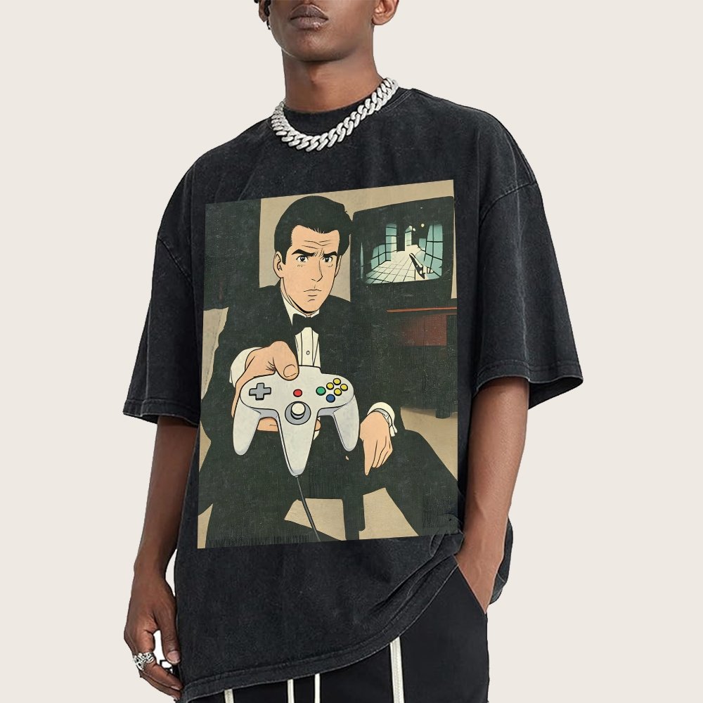 Come Play Retro Games Vintage Distressed T-shirt