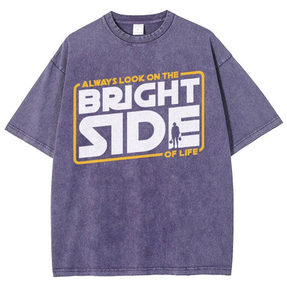 Always Look On The Bright Side Vintage Distressed T-shirt