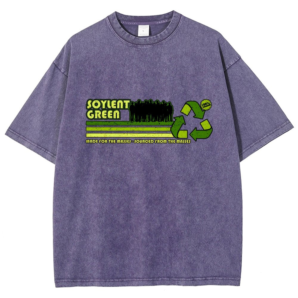 100 Percent Organic People Vintage Distressed T-shirt