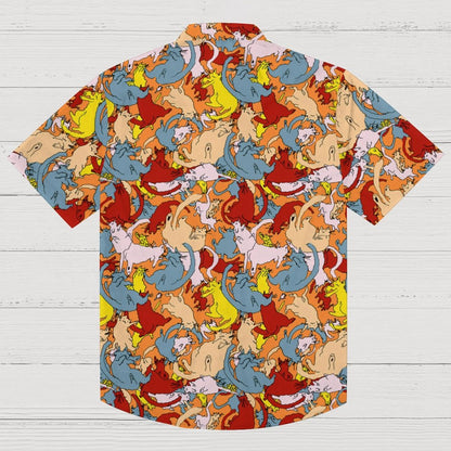 Cat Art Doodle Geeky Shirt