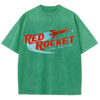 Red Rocket Vintage Distressed T-shirt