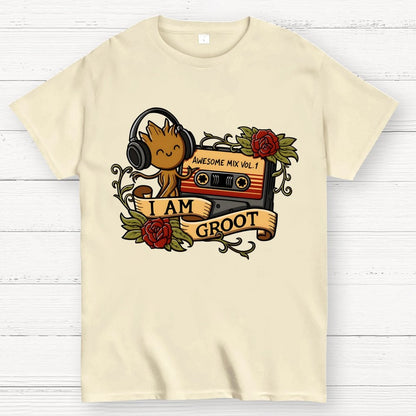 Awesome Mix Tape Tattoo Geek T-Shirt