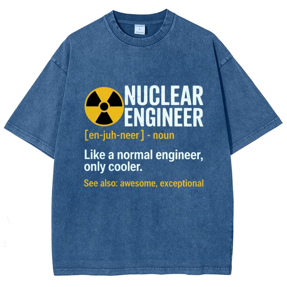 Nuclear Engineering Radioactive Chernobyl Vintage Distressed T-shirt