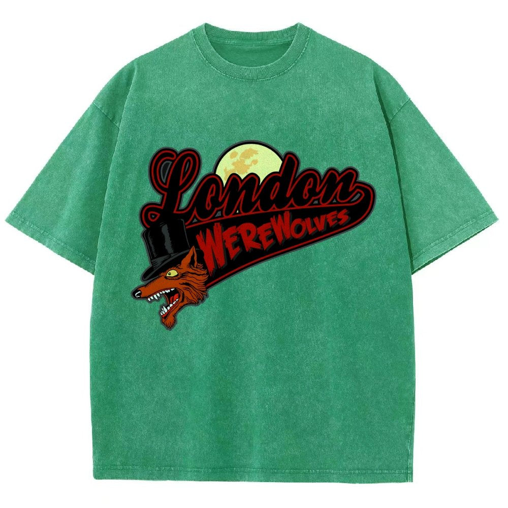 London Wolves Essential Vintage Distressed T-shirt