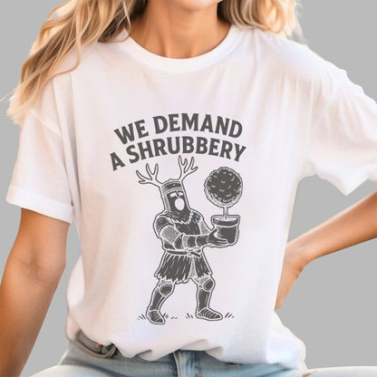 Funny Shrubbery Geek T-Shirt