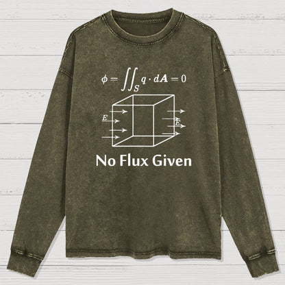 Funny Science Math Physicis Nerdy Teacher Washed Long Sleeve Tee