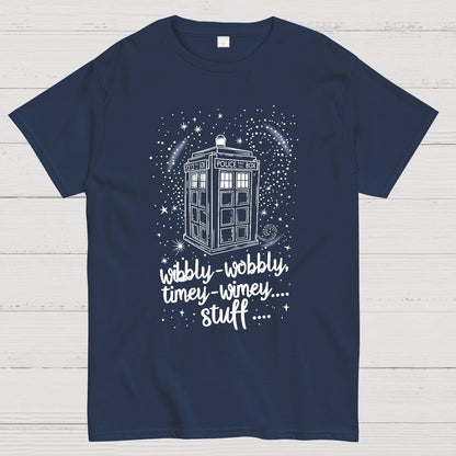 Wibbly wobbly, timey wimey Christmas Geek T-Shirt