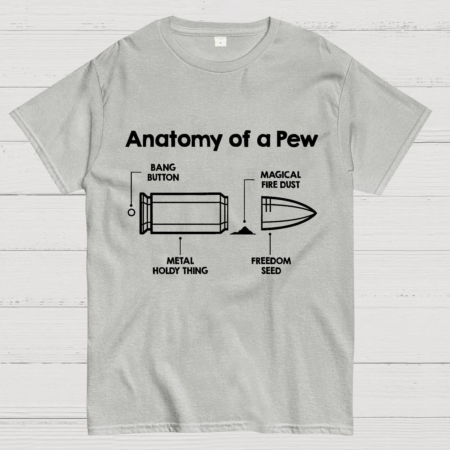 Anatomy Of A Bullet Geek T-Shirt