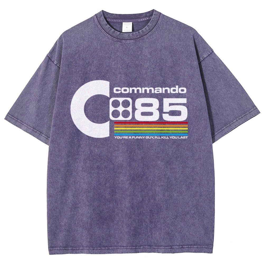 Commando 85 Vintage Distressed T-shirt