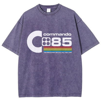 Commando 85 Vintage Distressed T-shirt