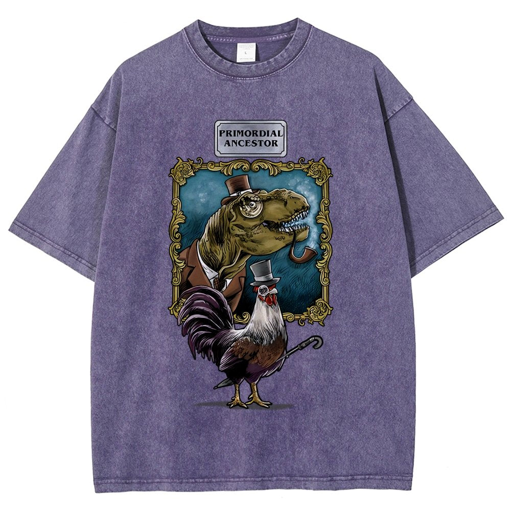 Primordial Ancestor Vintage Distressed T-shirt