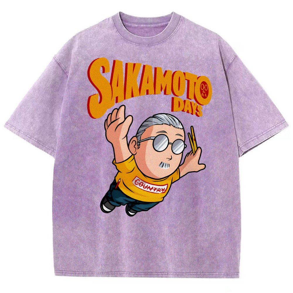 Flying Sakamoto Vintage Distressed T-shirt