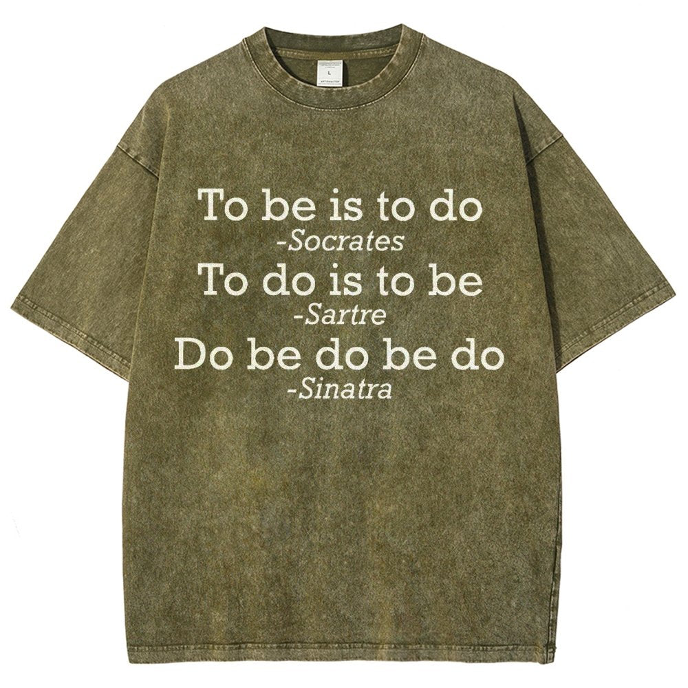 Do Be Do Be Do Joke Vintage Distressed T-shirt