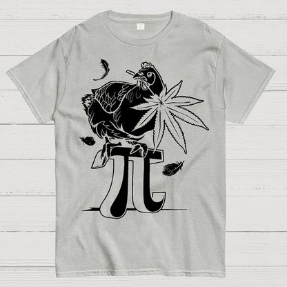 Chicken, π, Marijuana, Sarcasm Geek T-Shirt
