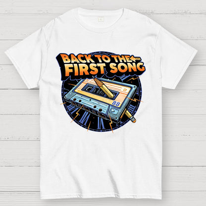 Back to the First Song Geek T-Shirt