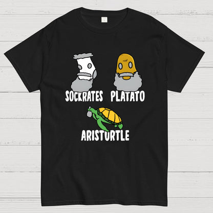 SOCKRATES PLATATO ARISTURTLE Geek T-Shirt