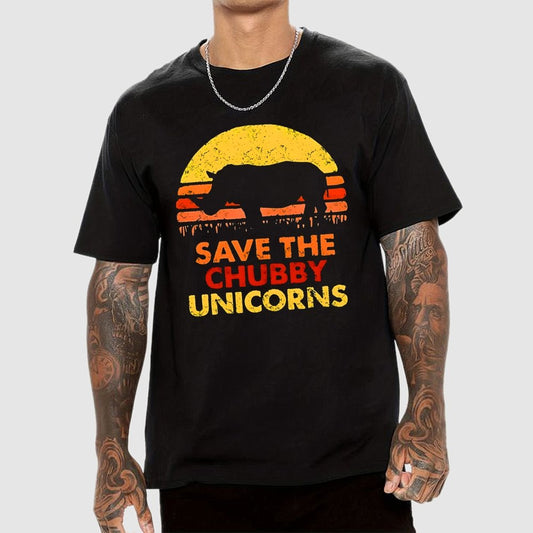 Save The Chubby Unicorns Geek T-Shirt