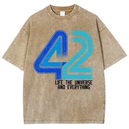 42 Ultimate Secret Vintage Distressed T-shirt