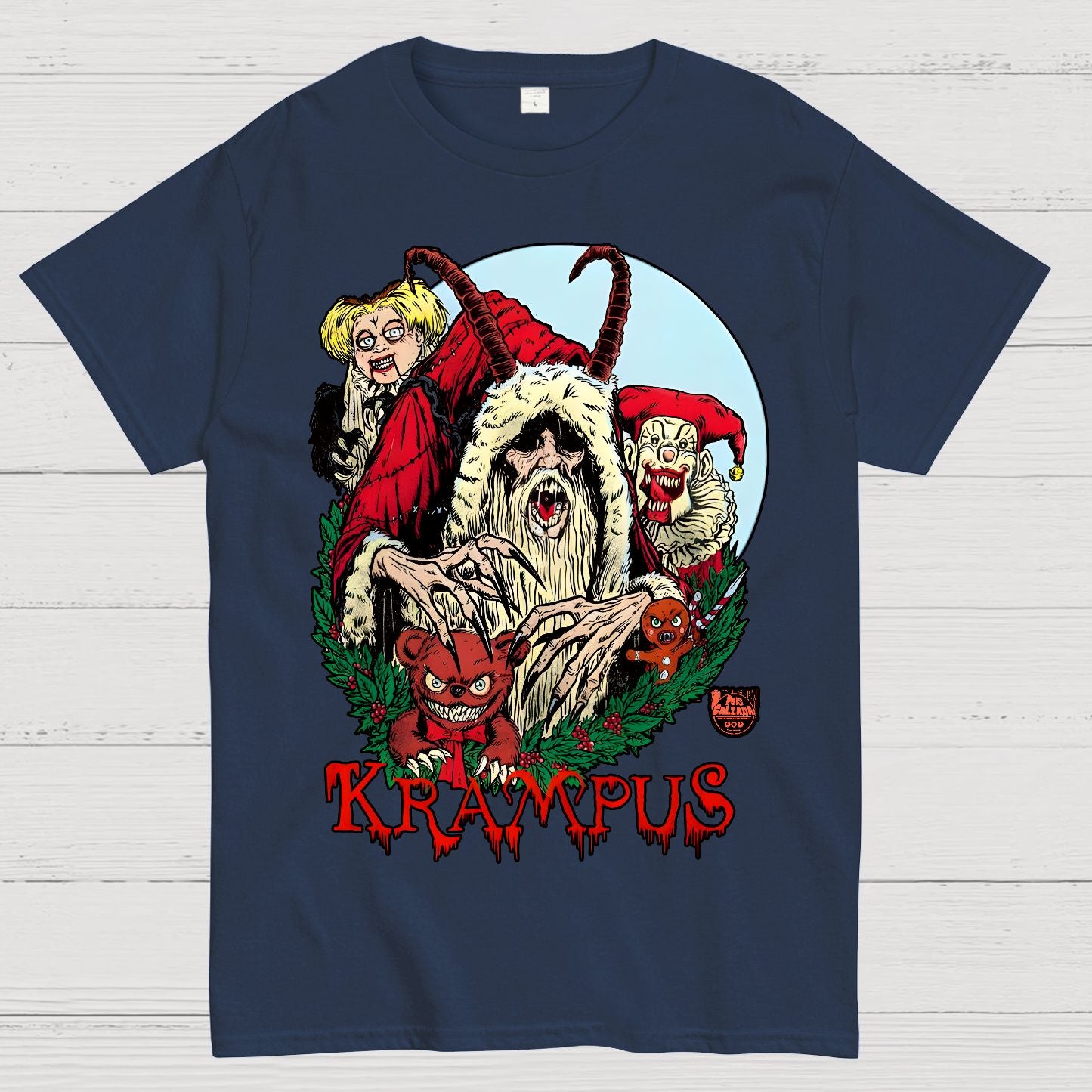 Krampus Christmas Geek T-Shirt