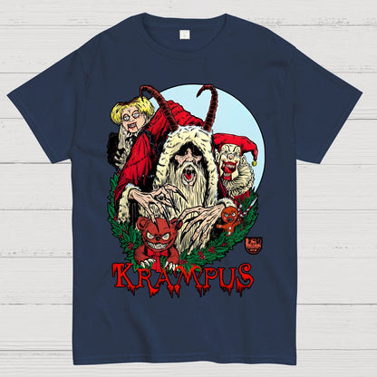 Krampus Christmas Geek T-Shirt