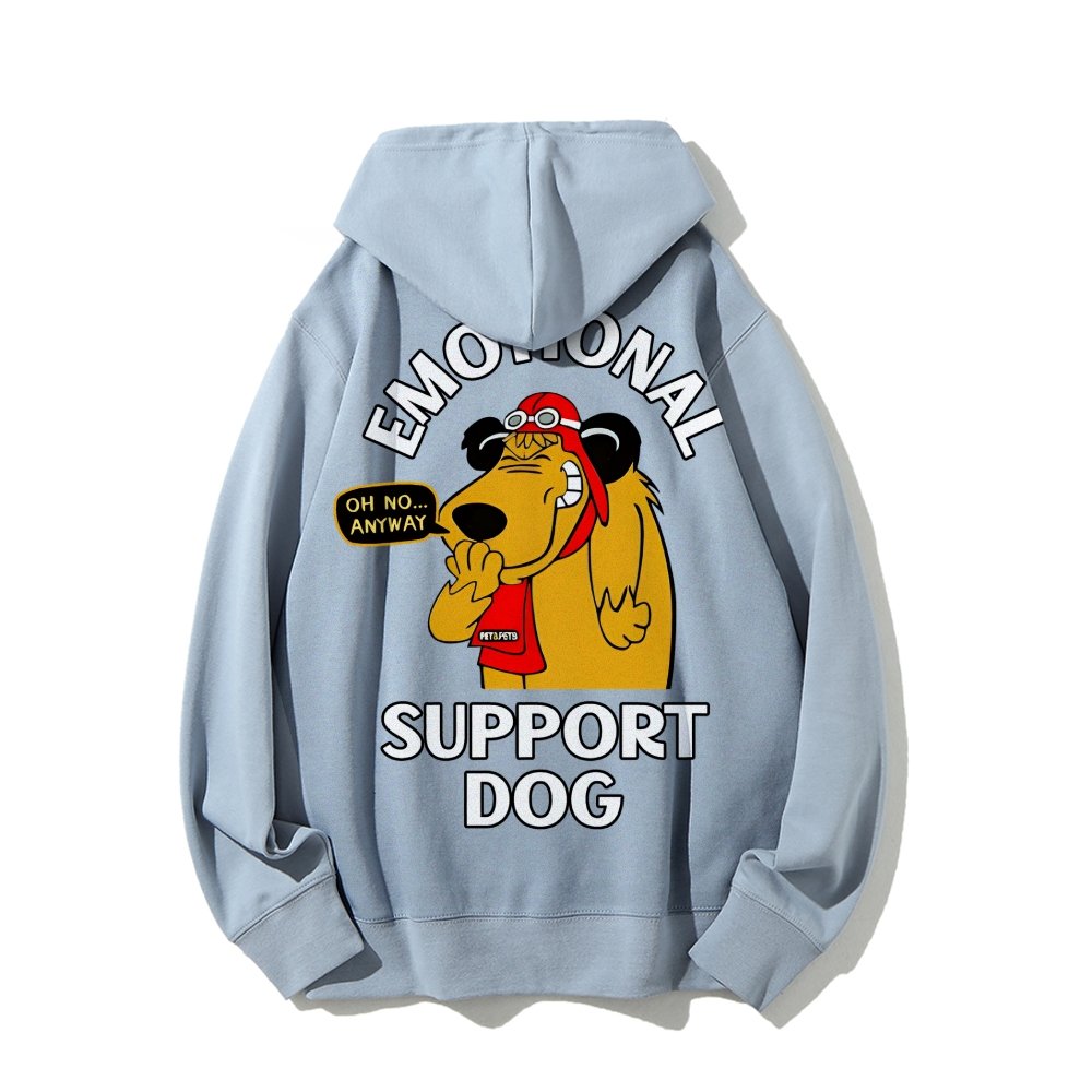 Support Or Not? Printed Back Unisex Cotton Hoodie