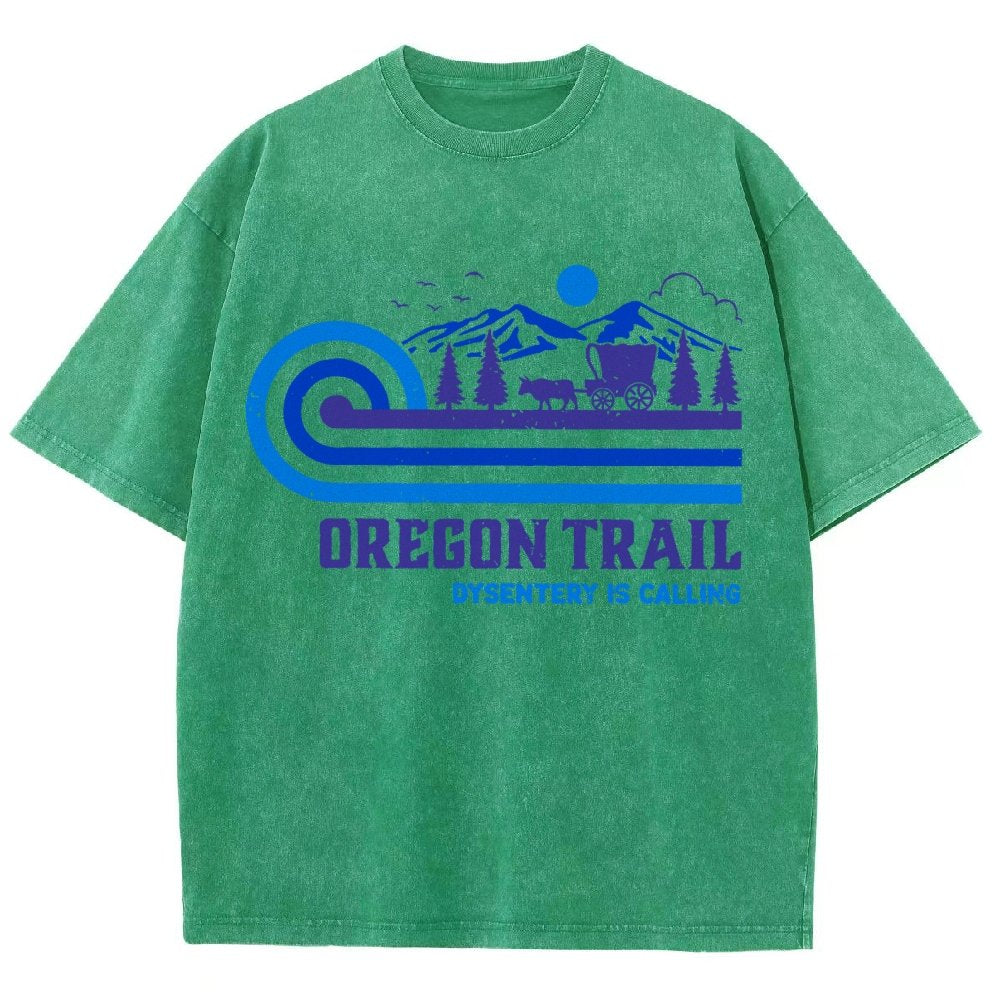 Vintage Oregon Trail Vintage Distressed T-shirt