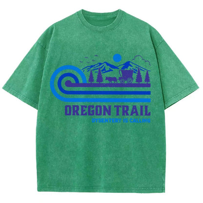 Vintage Oregon Trail Vintage Distressed T-shirt