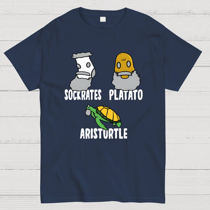 SOCKRATES PLATATO ARISTURTLE Geek T-Shirt