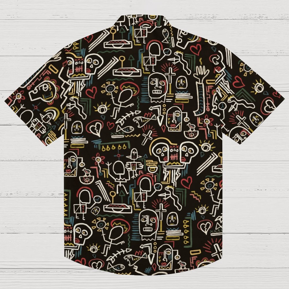Vintage Graffiti Geeky Shirt
