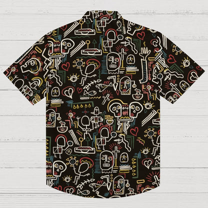 Vintage Graffiti Geeky Shirt