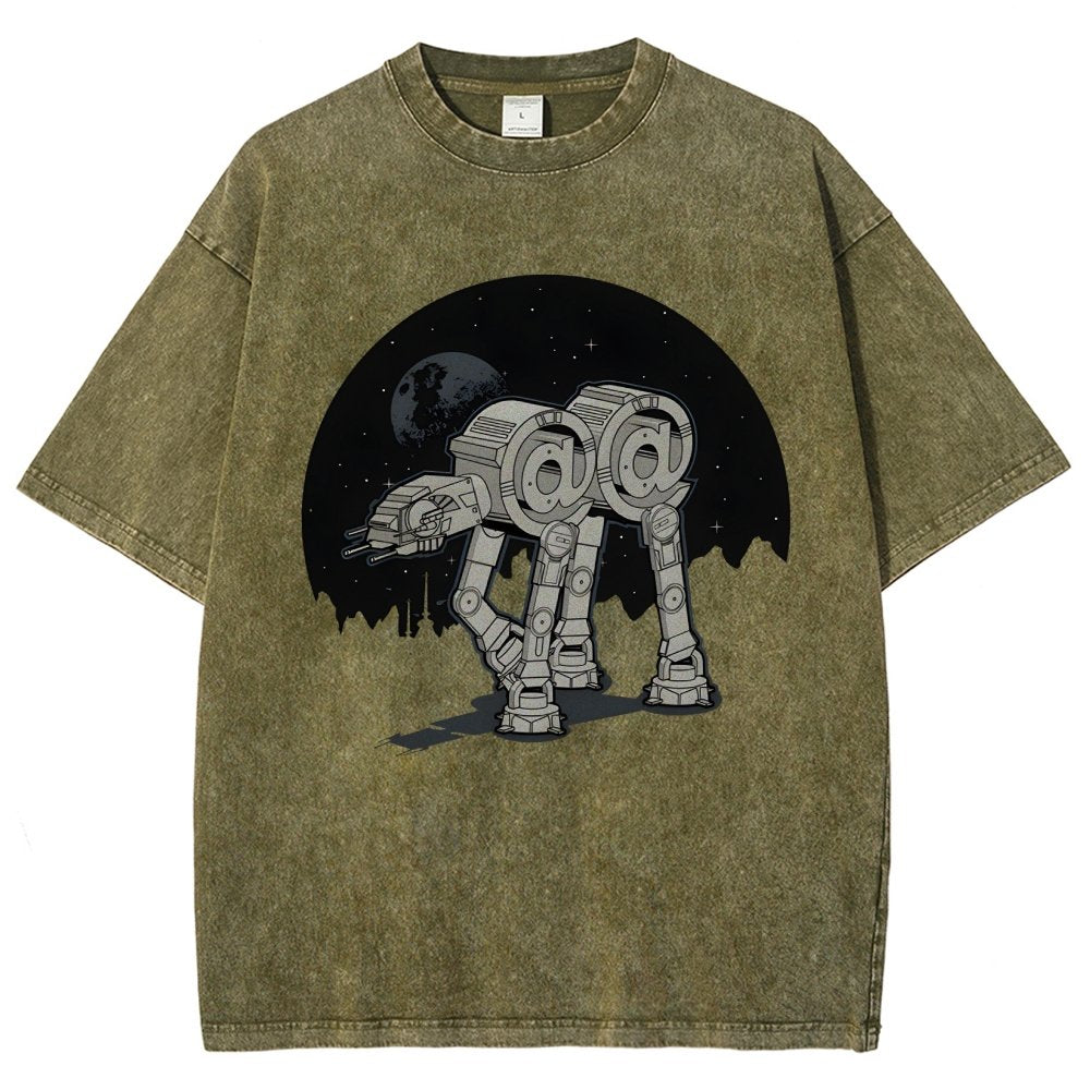 Ack…Ack… Vintage Distressed T-shirt
