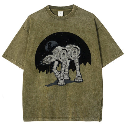 Ack…Ack… Vintage Distressed T-shirt