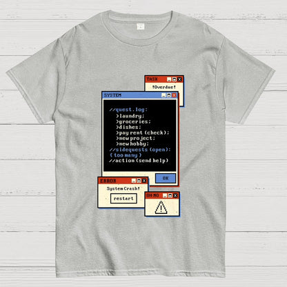 Quest Log Full Geek T-Shirt