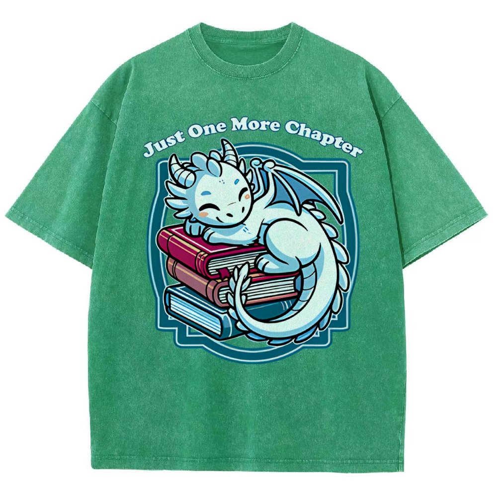 Just One More Chapter Vintage Distressed T-shirt