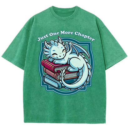 Just One More Chapter Vintage Distressed T-shirt