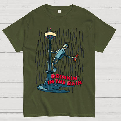 Drinkin' in the Rain Geek T-Shirt