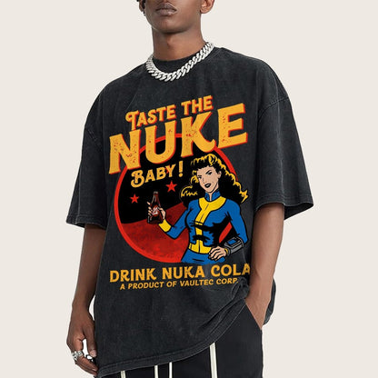 Taste the nuke Vintage Distressed T-shirt